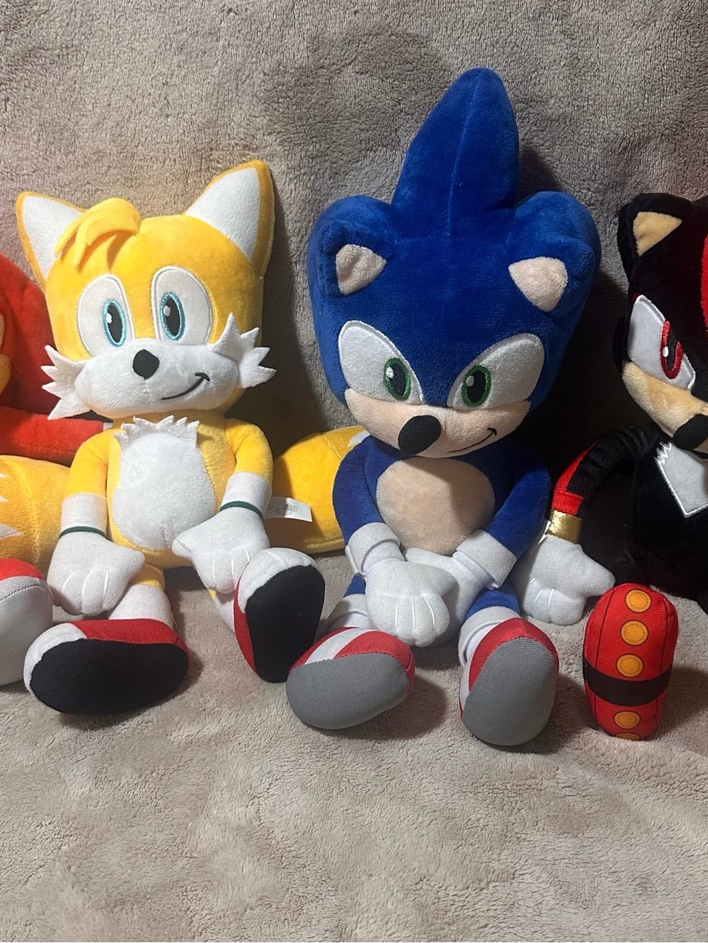 SEGA Sonic the Hedgehog character plush set Plush Set Sonic Shadow Tails
